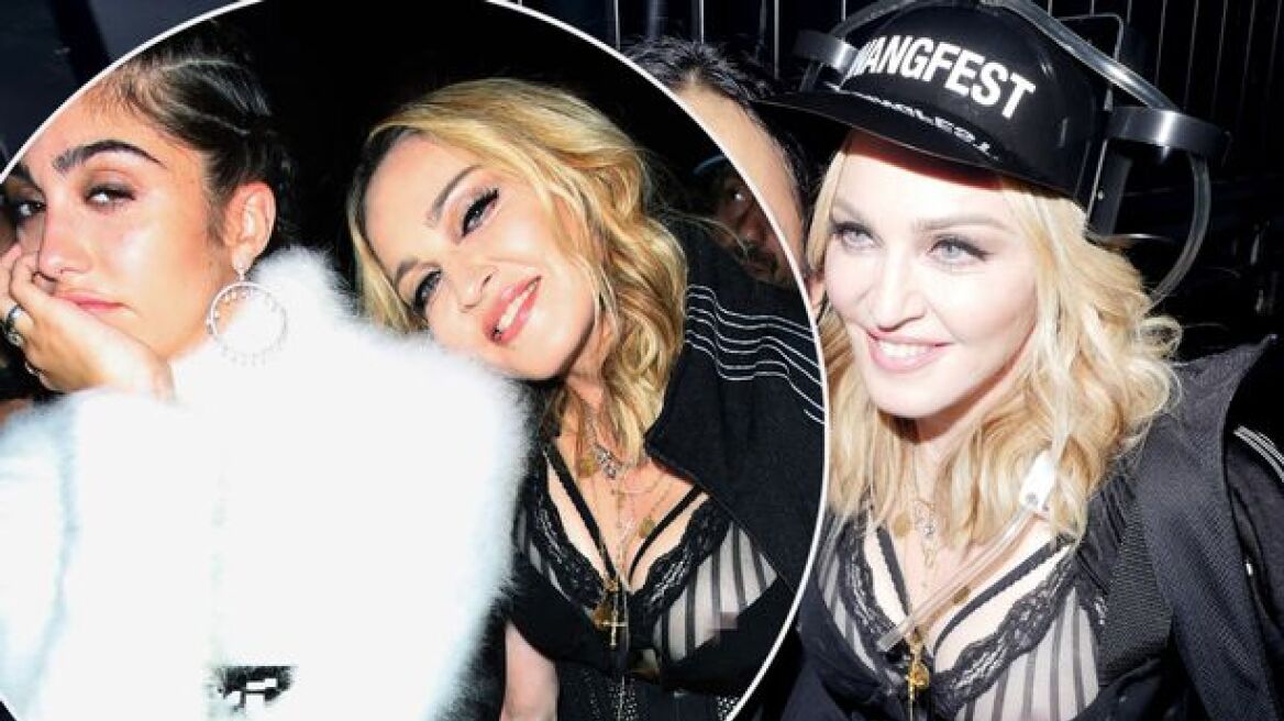 H Madonna, η Λούρδη και το nip slip της μαμάς 