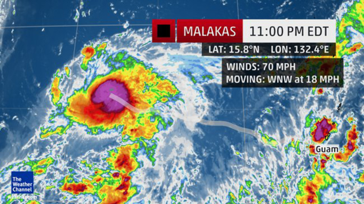 Ο τυφώνας #malakas «σάρωσε» και τα social media 