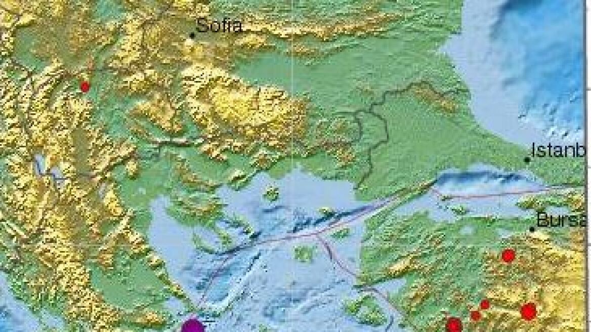 Σεισμός 4 Ρίχτερ στη Βόρεια Εύβοια