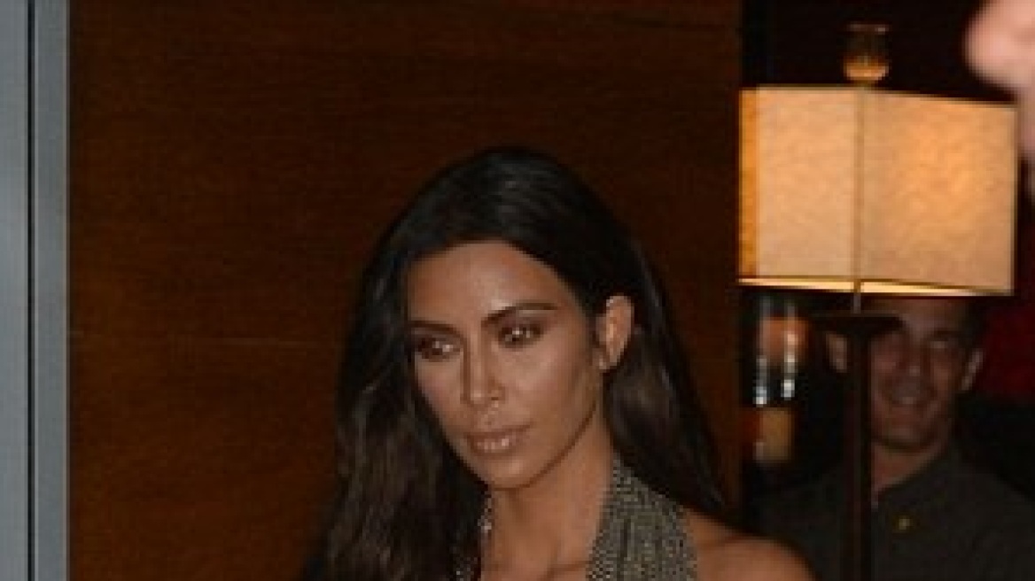 Kim Kardashian: Σχεδόν... γυμνόστηθη 