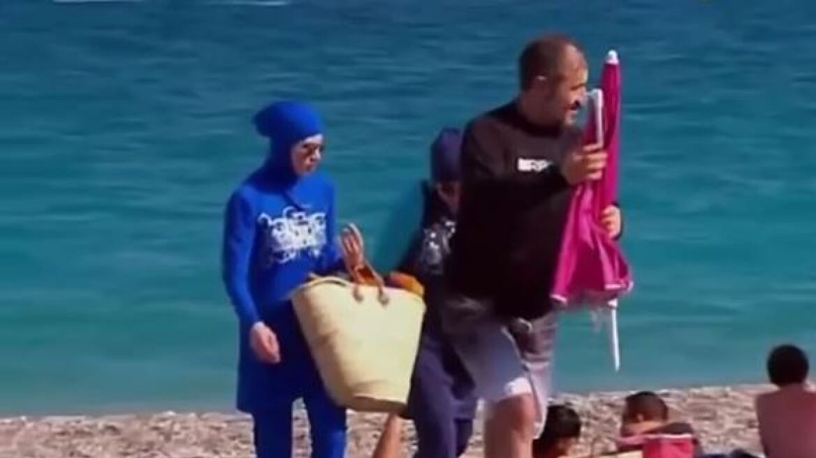 Γαλλική Ριβιέρα: Έδιωξαν από την παραλία τουρίστρια γιατί φορούσε... μπουρκίνι