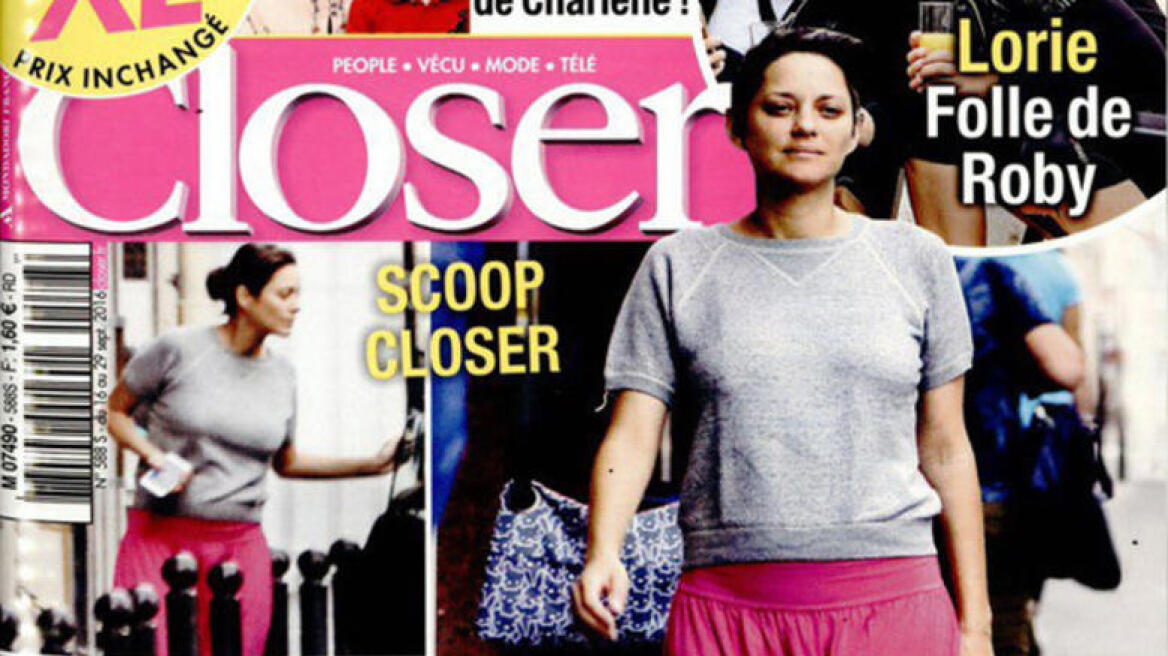 Η Μαριόν Κοτιγιάρ είναι έγκυος σύμφωνα με γαλλικό περιοδικό 