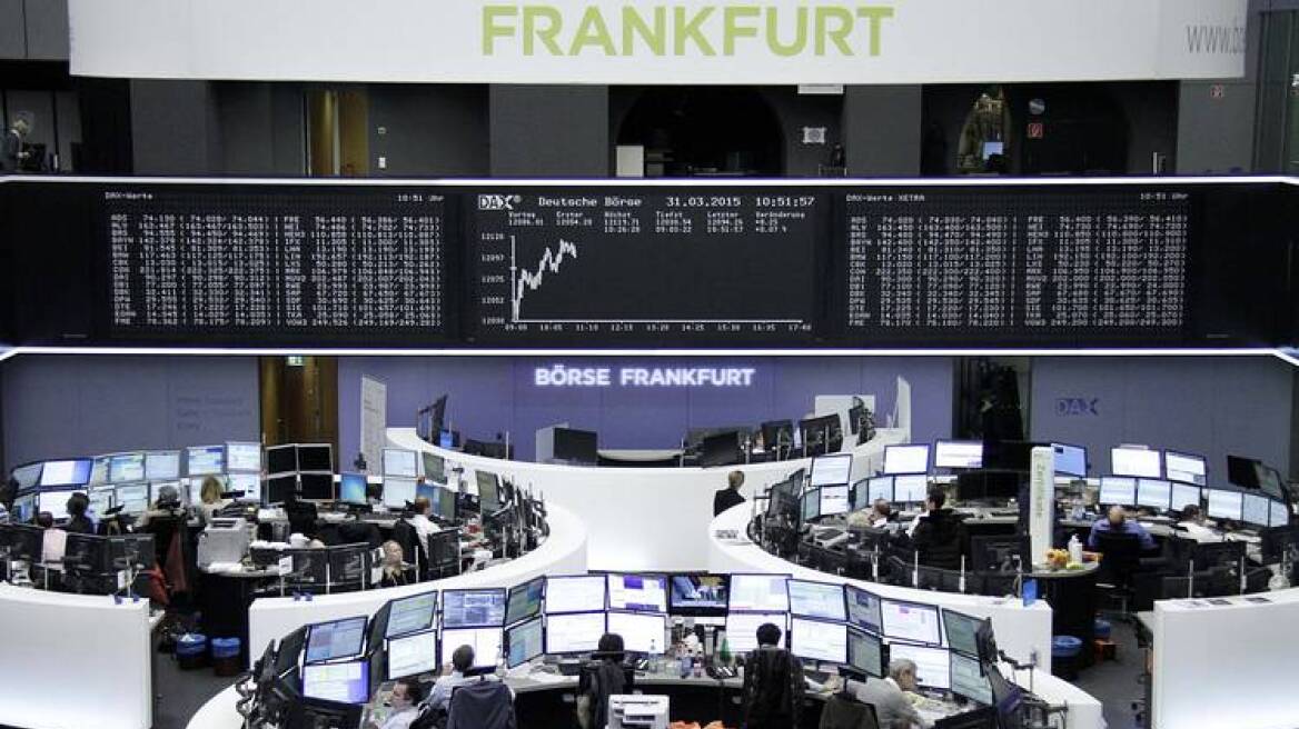 Πτωτικά οι ευρωαγορές - Νέο ιστορικό χαμηλό για τη Deutsche Bank