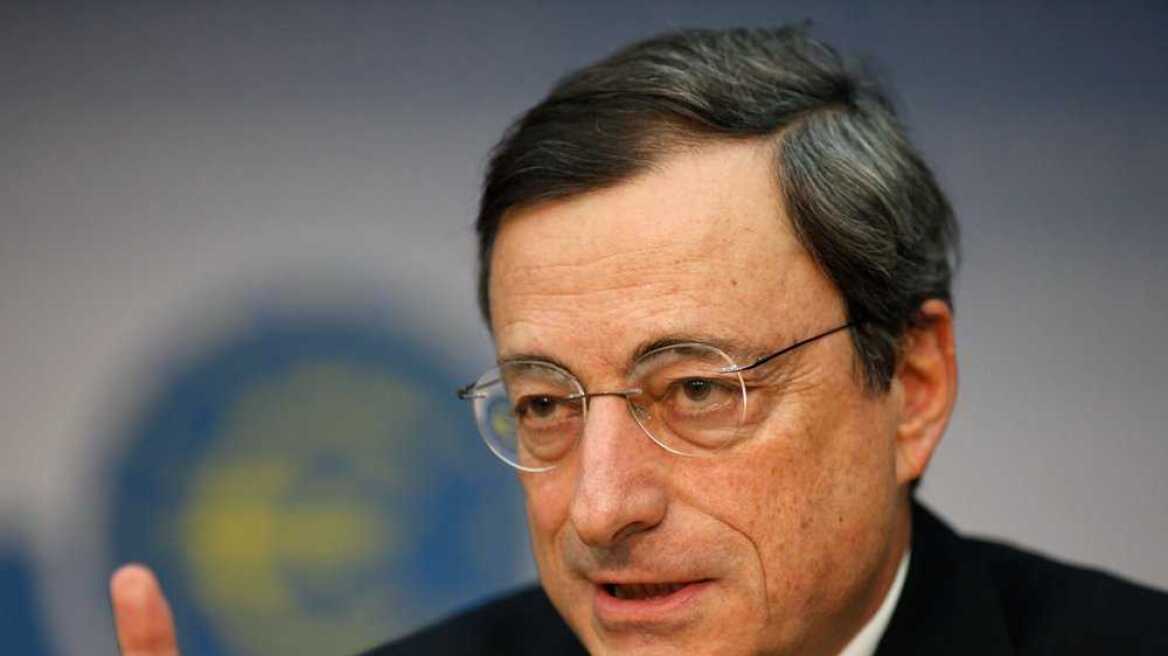 Ντράγκι: Δεν φταίει η ΕΚΤ για τα προβλήματα των γερμανικών τραπεζών