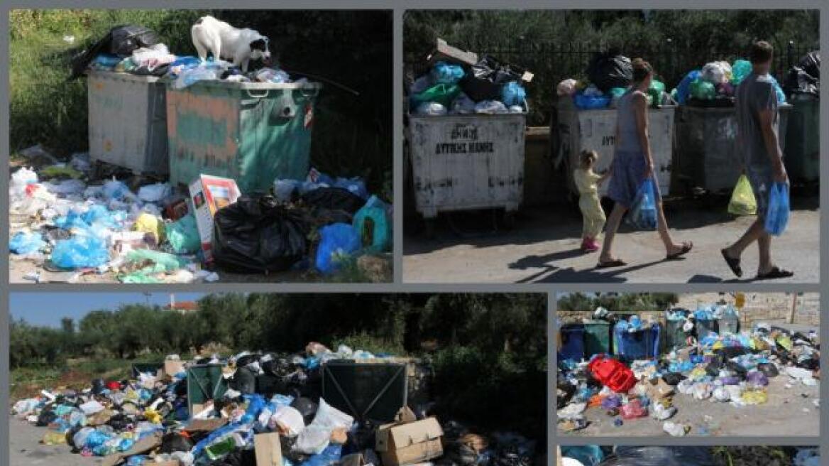 Πνίγεται από τα σκουπίδια η Δυτική Μάνη