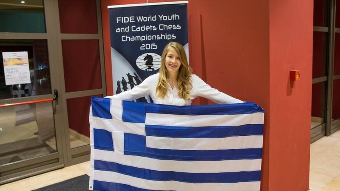 Παγκόσμια πρωταθλήτρια στο σκάκι η 16χρονη Σταυρούλα Τσολακίδου από την Καβάλα!