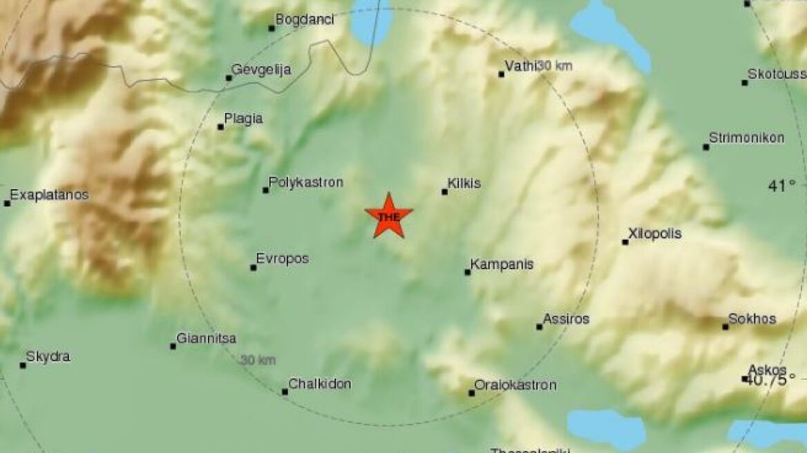 Σεισμός 3,6 Ρίχτερ ταρακούνησε το Κιλκίς τα ξημερώματα