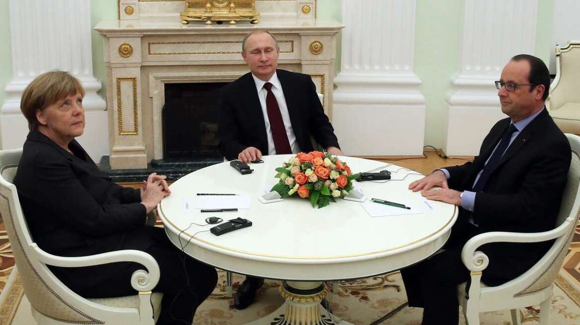 Μέρκελ και Ολάντ κάλεσαν τον Πούτιν να συμφωνήσει στην εκεχειρία για τη Συρία