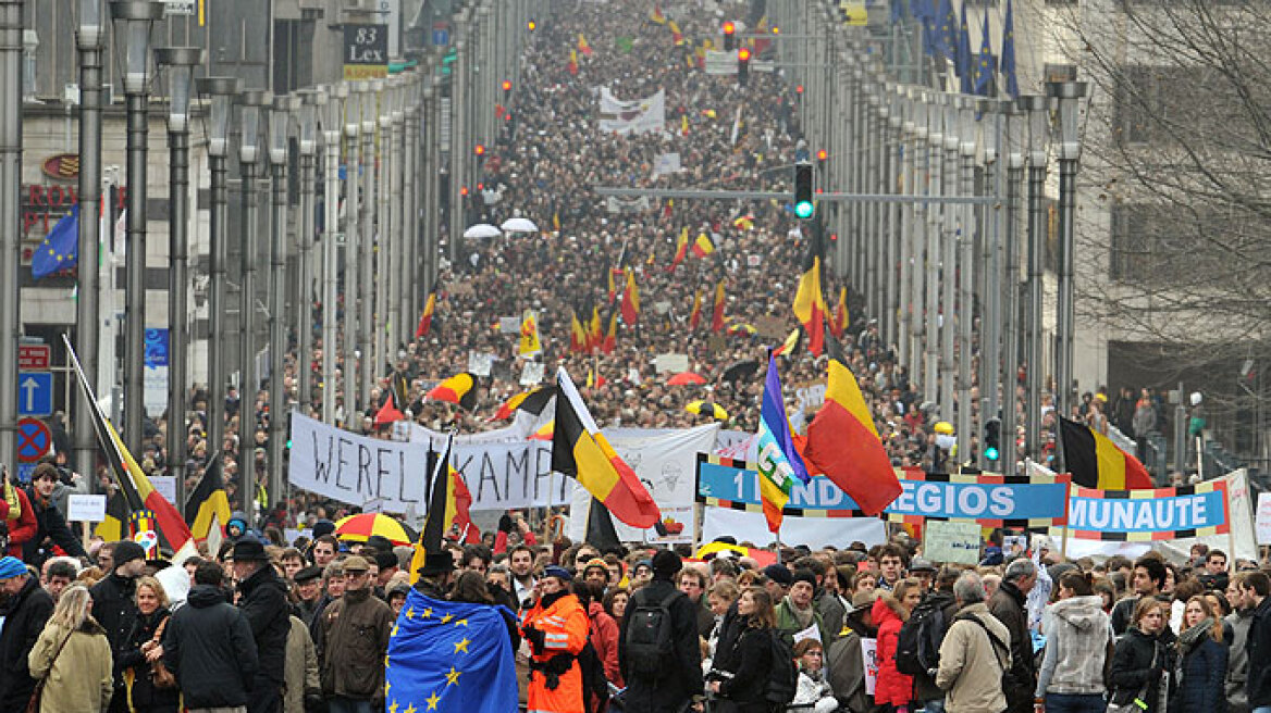 Βέλγιο: Η λιτότητα φέρνει «καυτό» φθινόπωρο για την κυβέρνηση