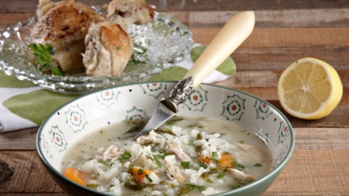 Traditional chicken soup