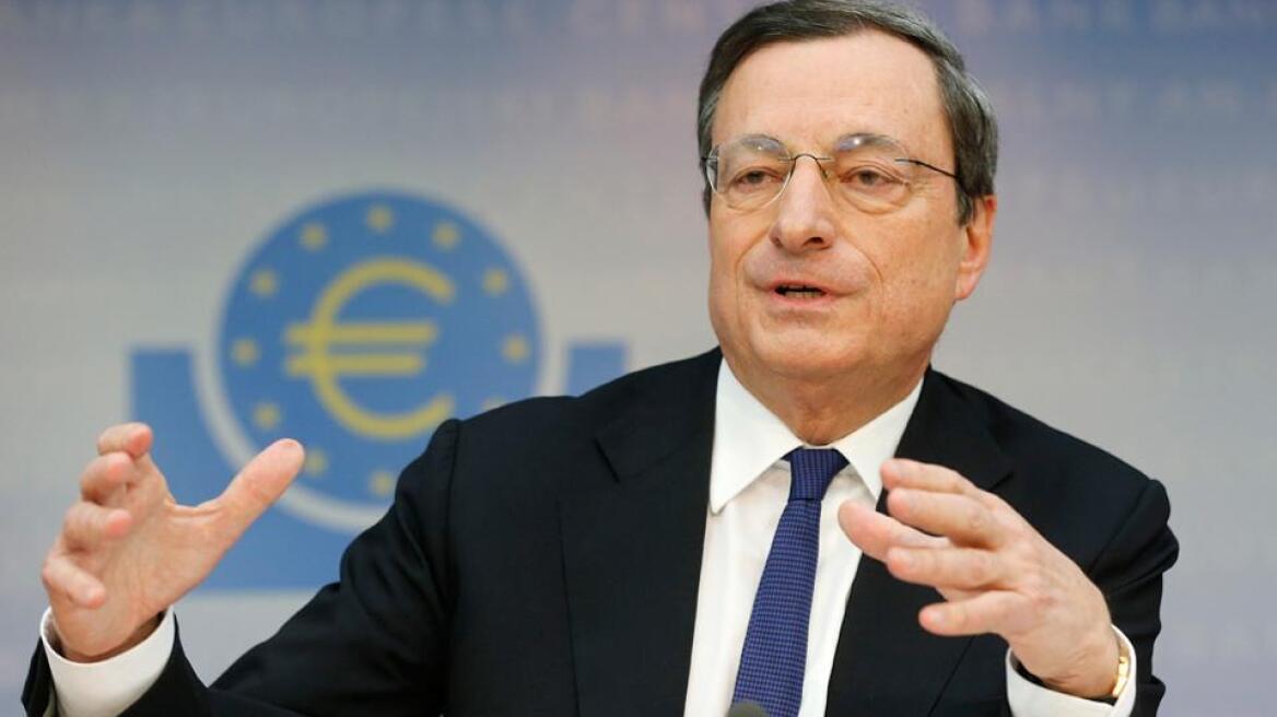 Αμετάβλητα τα επιτόκια της ΕΚΤ - Τα βλέμματα στραμμένα στον Ντράγκι