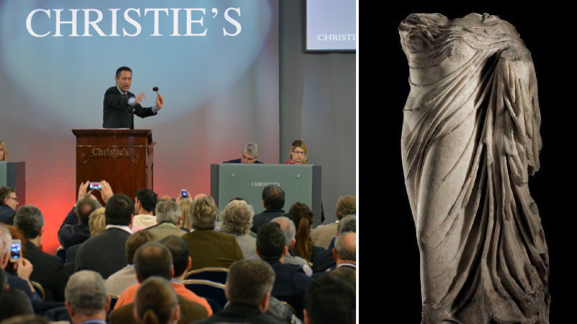 Αποσύρθηκε άγαλμα της Αφροδίτης μόλις 24 ώρες πριν τη δημοπρασία στον Οίκο Christie's