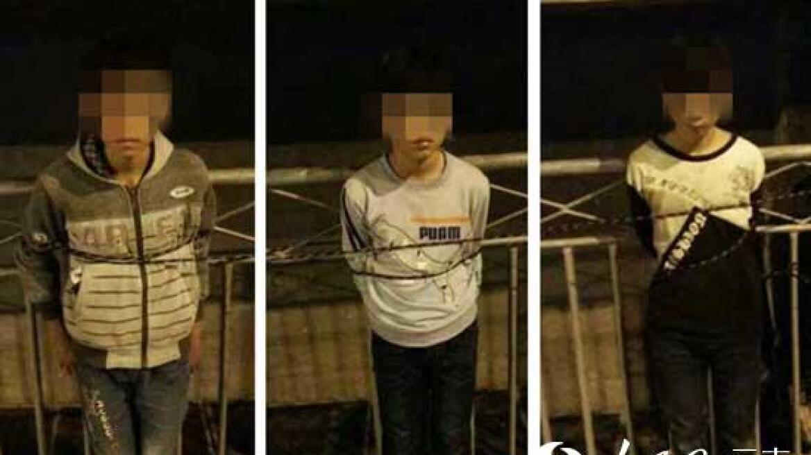 Νόμος 4000 στην Κίνα: Διαπόμπευσαν τρια νεαρά αγόρια επειδή έκλεψαν γλυκά από κατάστημα