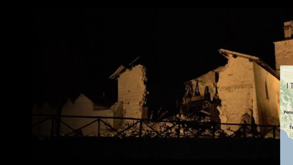 Ιταλία: Τρόμος και καταστροφές από τρεις ισχυρούς σεισμούς