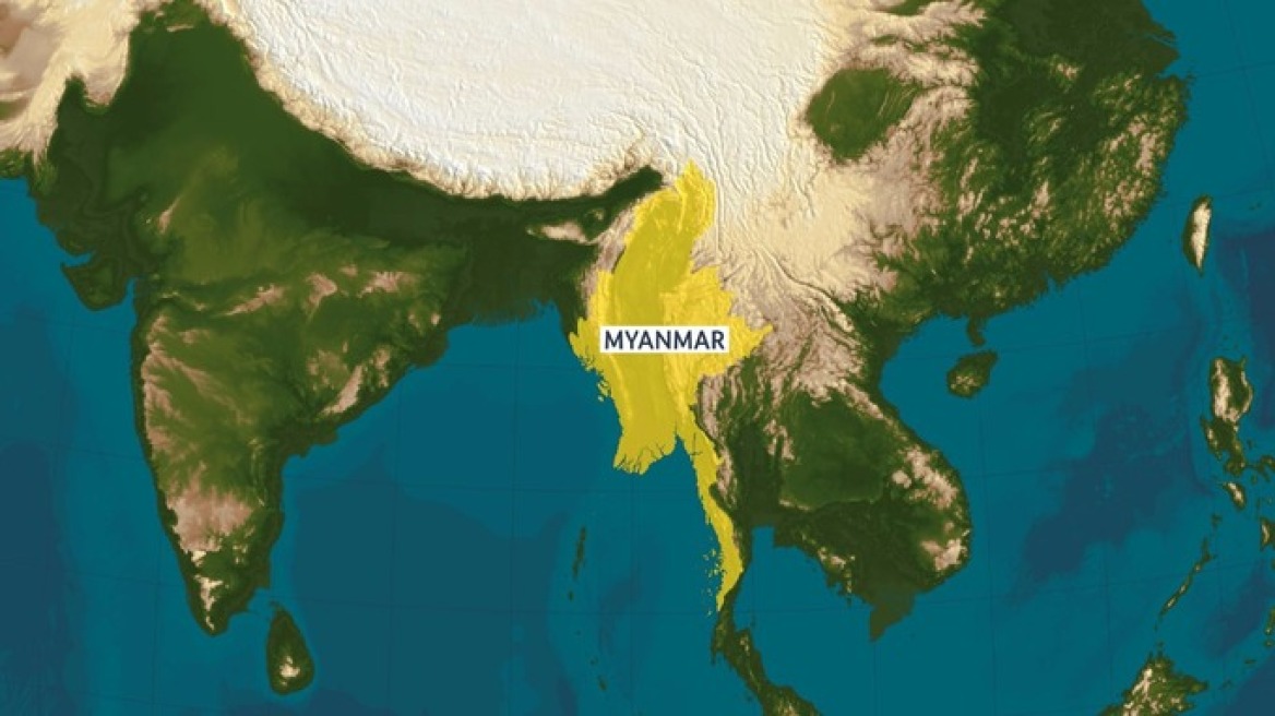 Συντριβή αεροπλάνου ανοικτά της Μιανμάρ