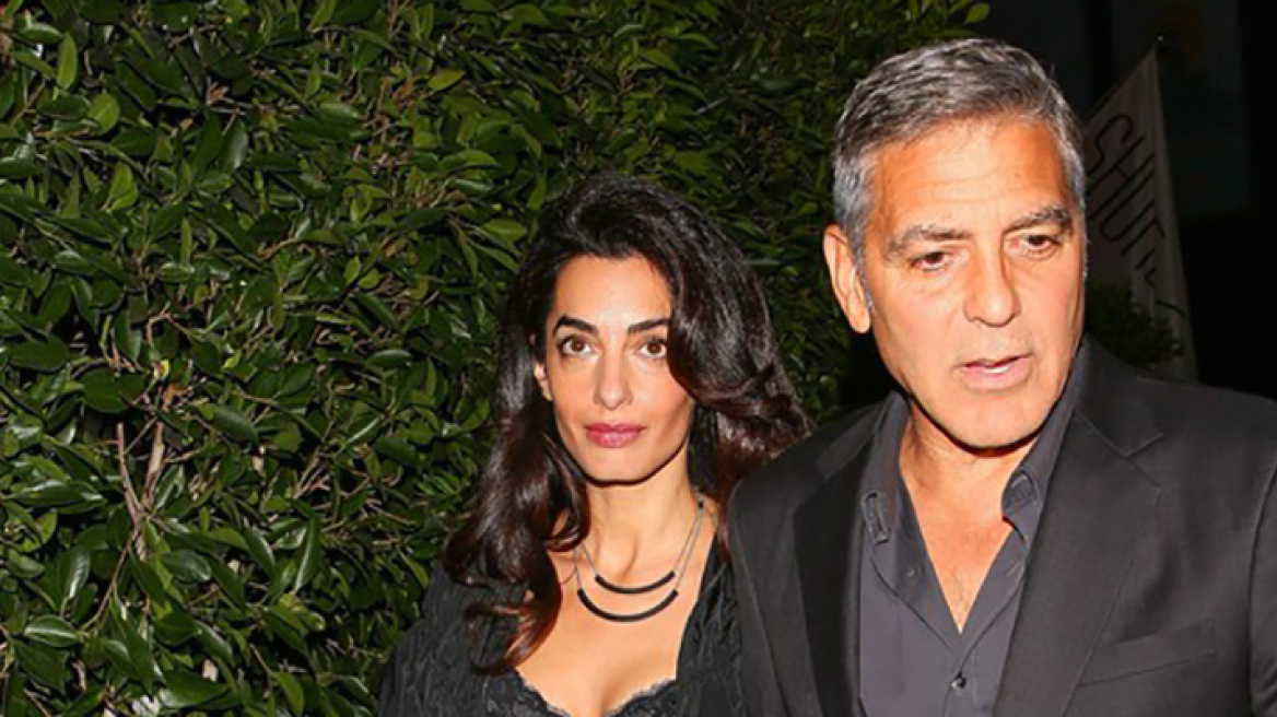 Amal Clooney and her cropped top (photo)