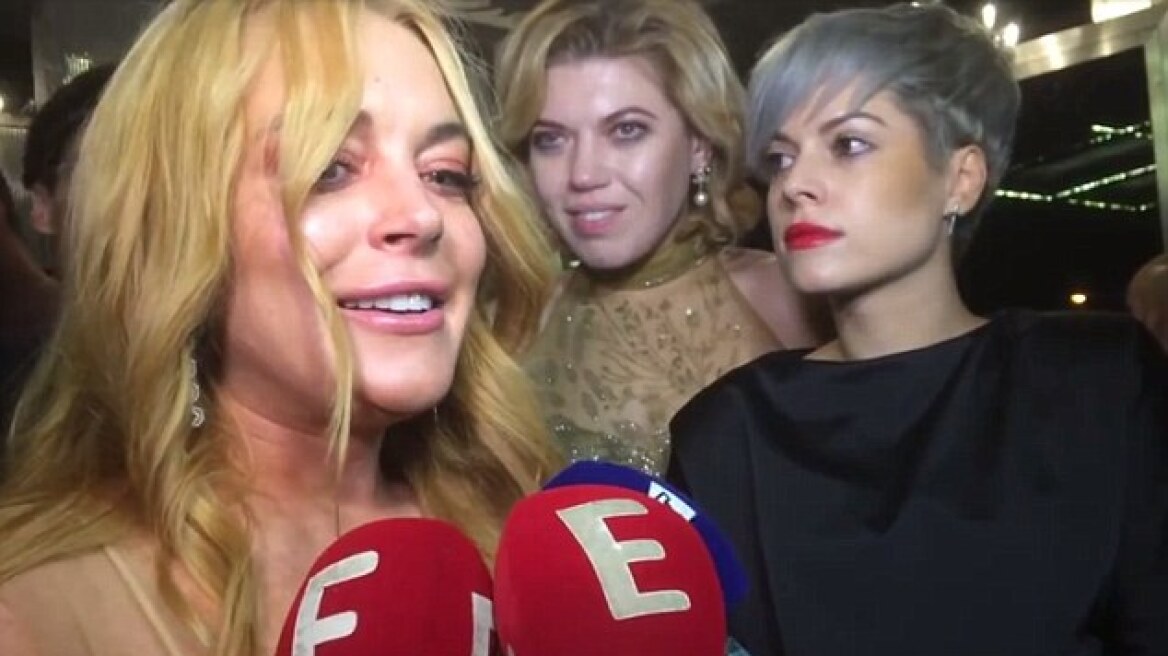 H Lindsay Lohan άλλαξε προφορά και εξηγεί τι ρόλο παίζουν τα Ελληνικά 
