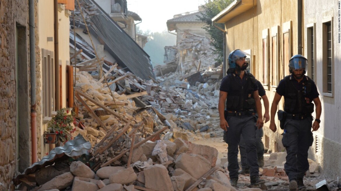 Νέος σεισμός 5 Ρίχτερ στην κεντρική Ιταλία