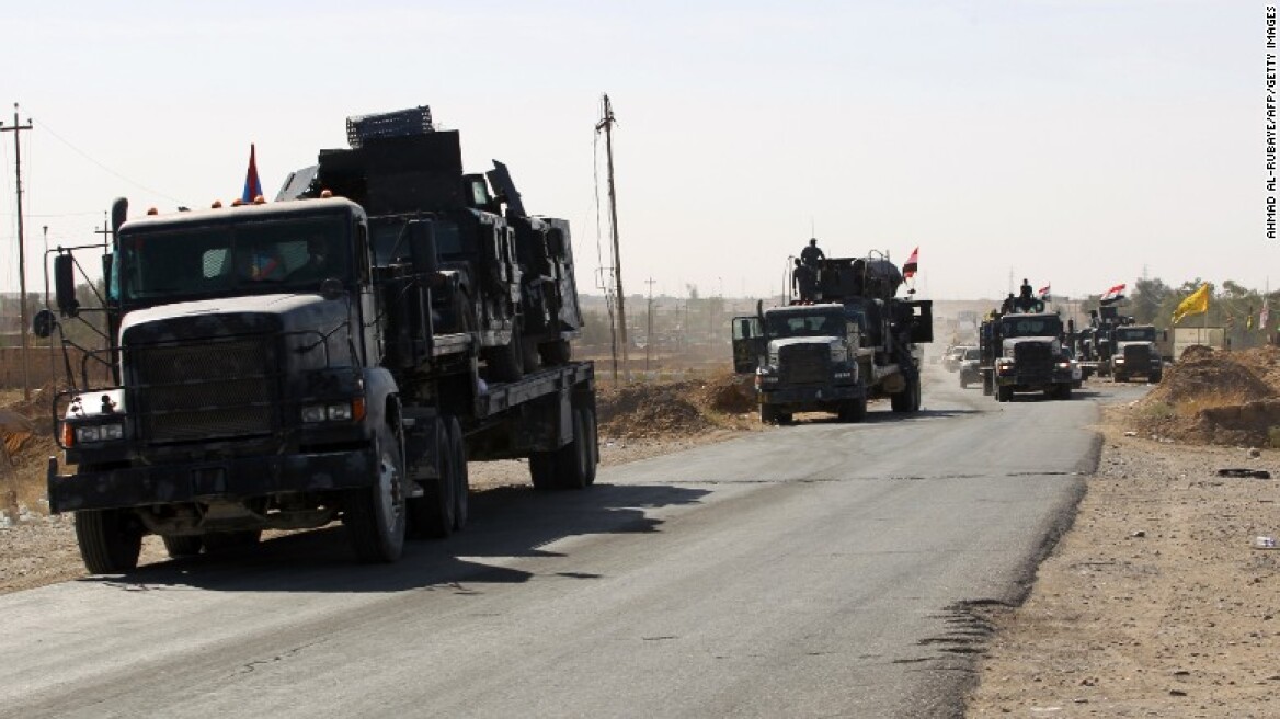 Μάχη του ιρακινού στρατού με τους τζιχαντιστές στην Μοσούλη 