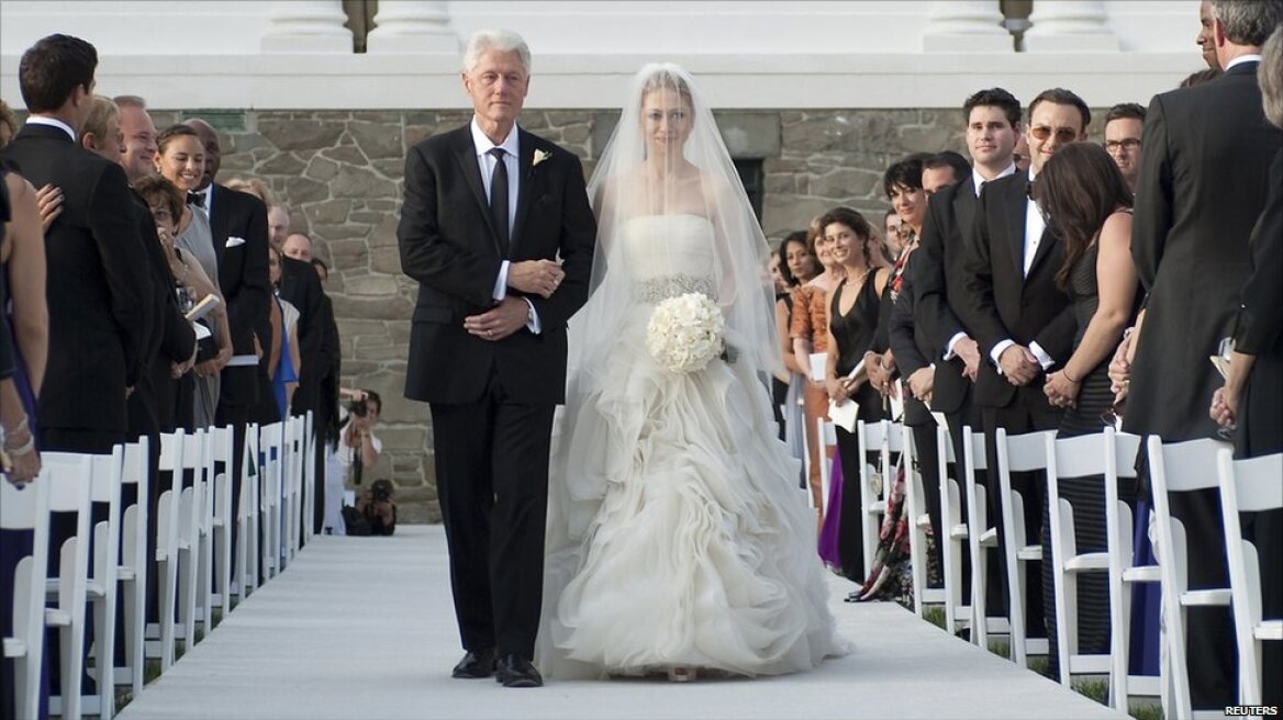 Wikileaks: Το ίδρυμα Κλίντον κάλυψε τον ακριβό γάμο της Τσέλσι