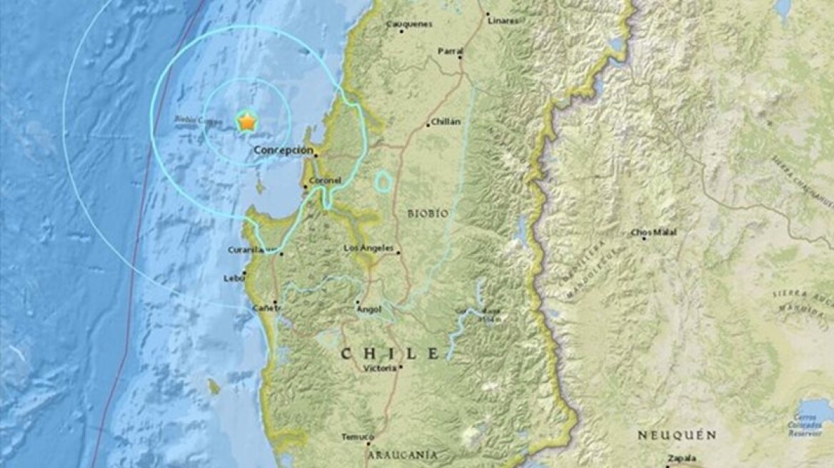 5.9 earthquake hits Chile