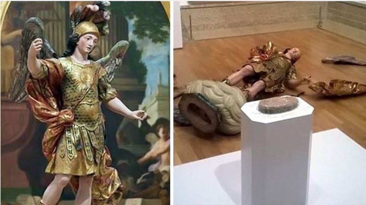 Τουρίστας κατέστρεψε ολοσχερώς άγαλμα 400 ετών βγάζοντας... selfie