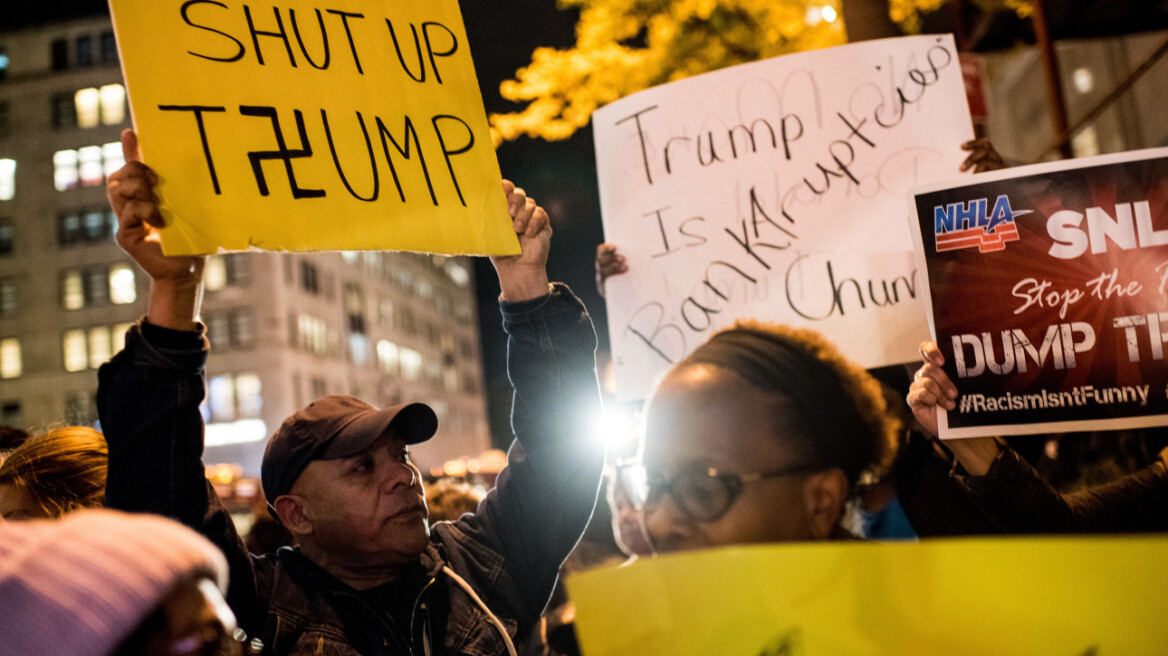 ΗΠΑ: Συνεχίζονται οι διαδηλώσεις εναντίον του Ντόναλντ Τραμπ