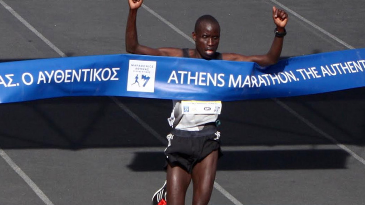 Ο Κενυάτης Λόμπουαν νικητής του Μαραθωνίου της Αθήνας