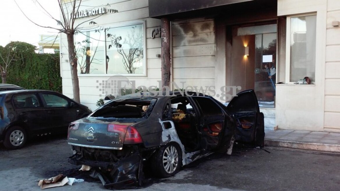 Χανιά: Παρανάλωμα του πυρός ΙΧ αυτοκίνητο 