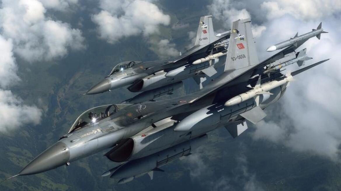 Εμπλοκή ελληνικών και τουρκικών μαχητικών αεροσκαφών πάνω από το Αιγαίο