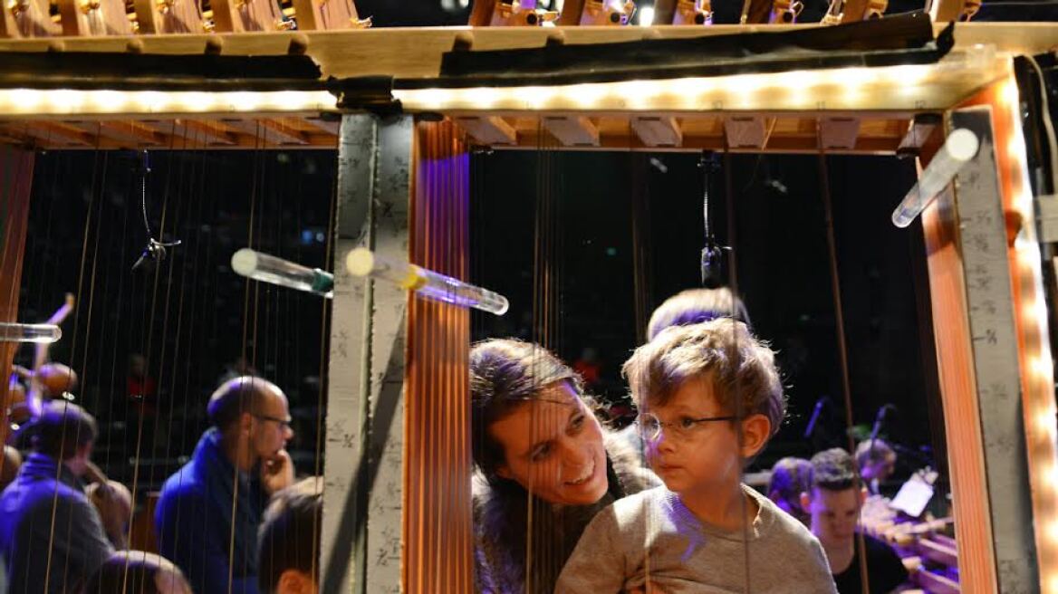 Ανοιχτή πρόβα για μαθητές με τα μουσικά όργανα του μάγου Χάρι Παρτς