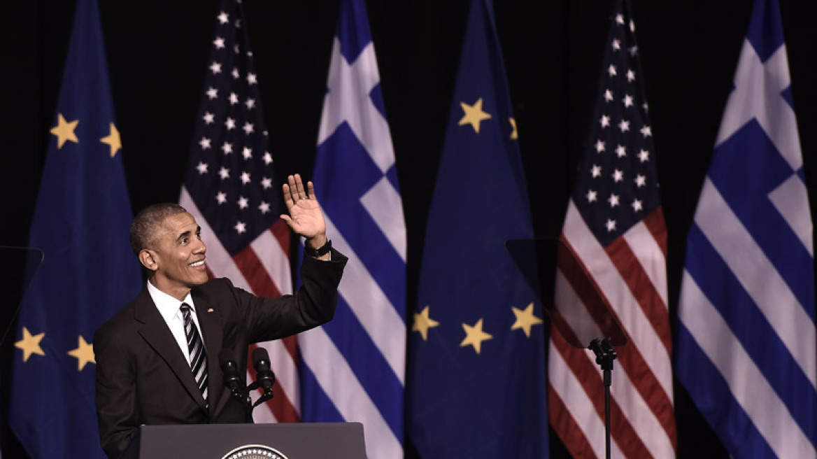 Τα ελληνικά του Ομπάμα: Φιλοξενία, σπανακόπιτα, φουστανέλα και Δημοκρατία