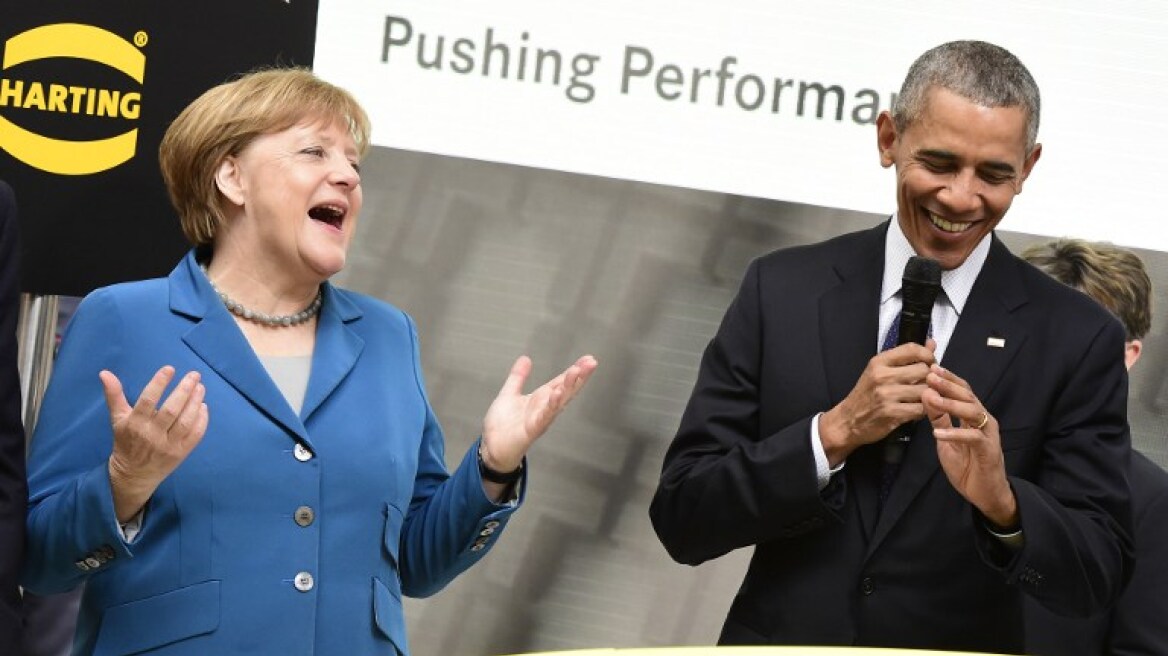 Βίντεο: Με... «βρώμικο» το πρώτο δείπνο Ομπάμα-Μέρκελ στο Βερολίνο