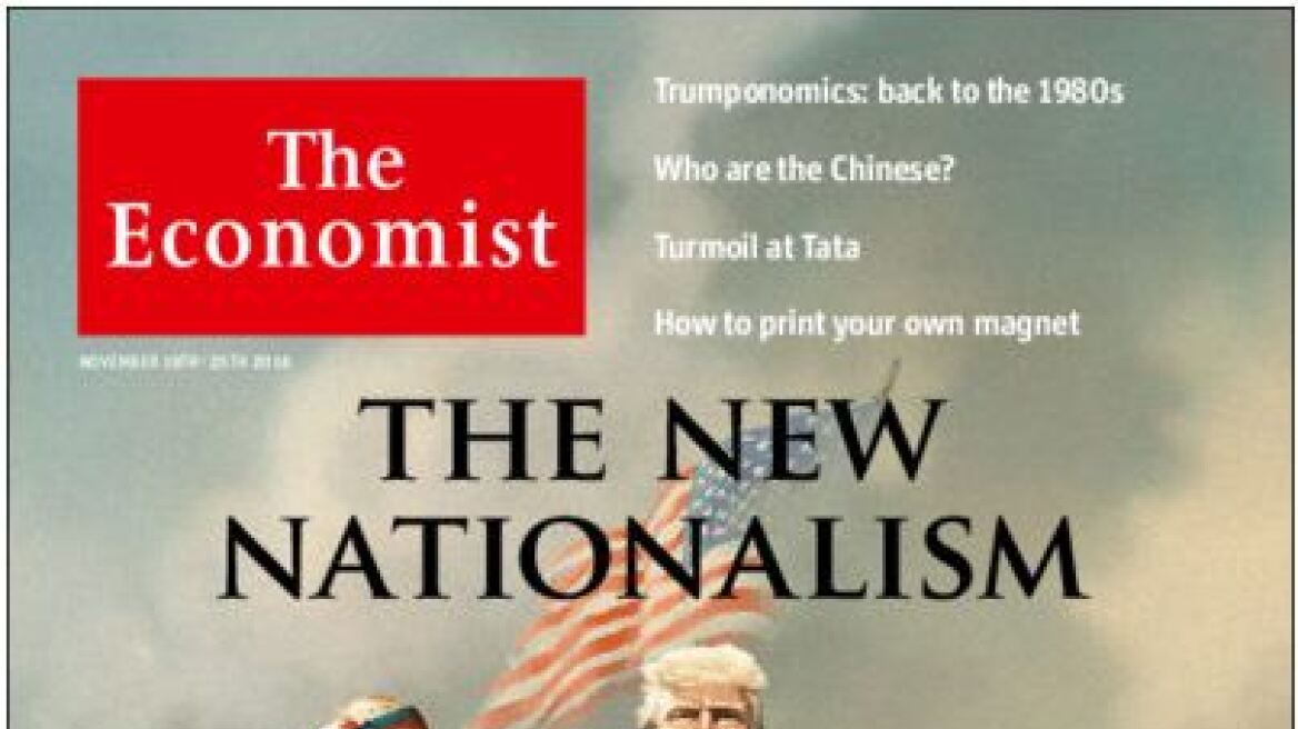 Economist: «Ο νέος εθνικισμός» με Τραμπ, Πούτιν, Φάρατζ και Λεπέν