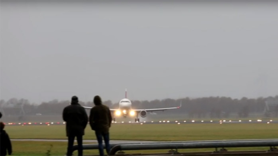Προσγείωση θρίλερ: Touch and go για αεροσκάφος της Swiss στο Άμστερνταμ