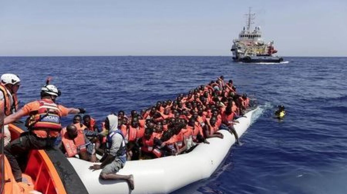 Σχεδόν 1.400 μετανάστες διασώθηκαν ανοικτά της Λιβύης