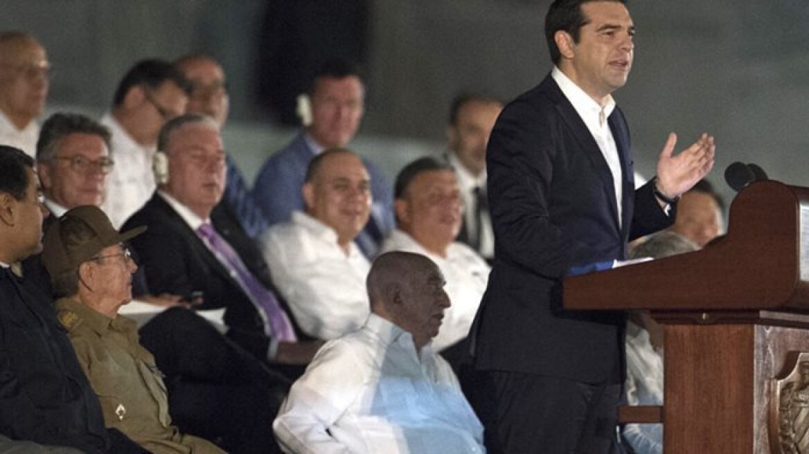 Greek PM Tsipras compares Cuban revolution with 1821 Greek uprising (video of full speech in Greek)