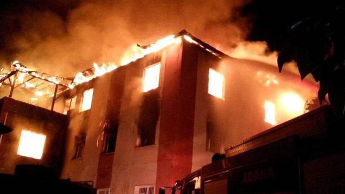 Fire in Turkey kills 12 school girls (photos-video)