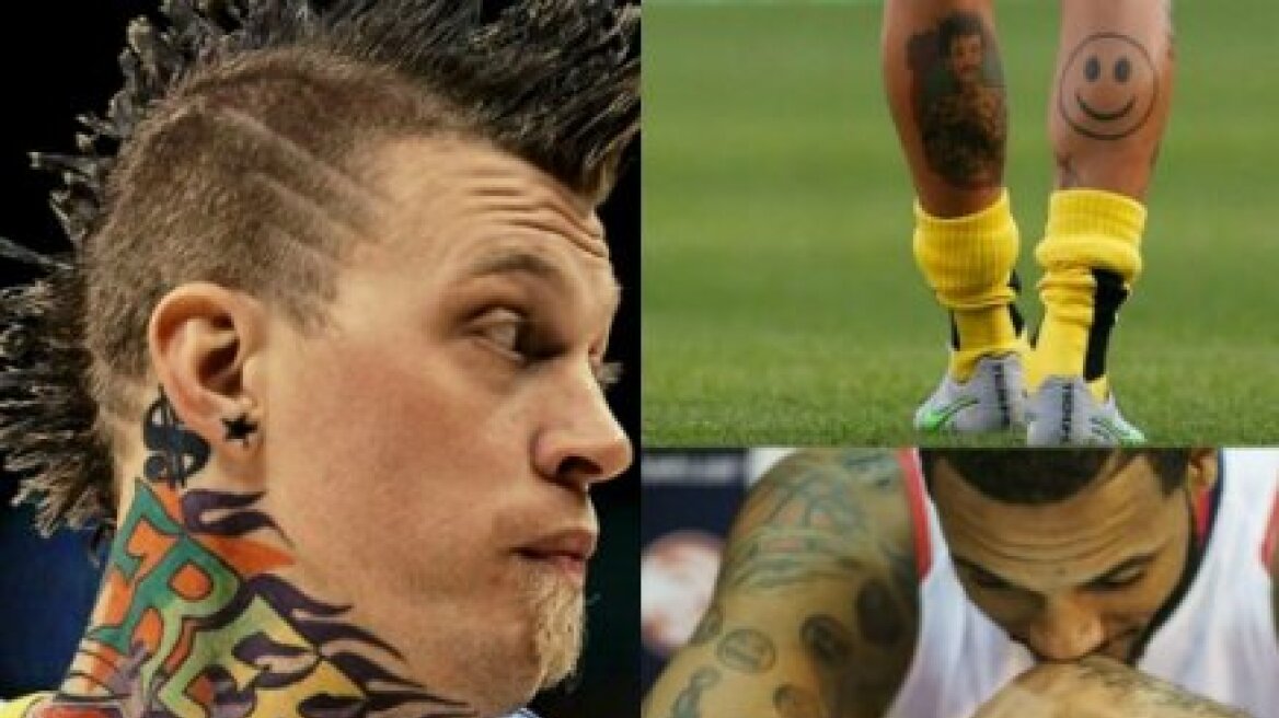ΤΟP 10: Τα χειρότερα τατουάζ στην ιστορία του αθλητισμού! (pics)