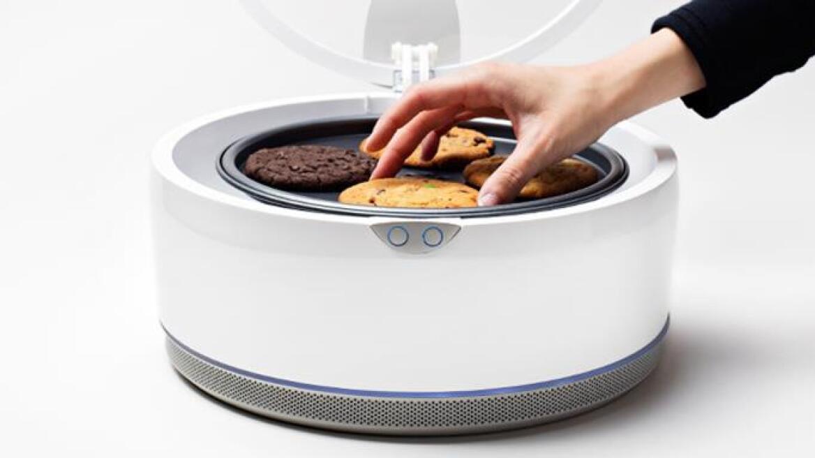 Αυτή η μπισκοτομηχανή φτιάχνει μπισκότα σε 10 λεπτά!
