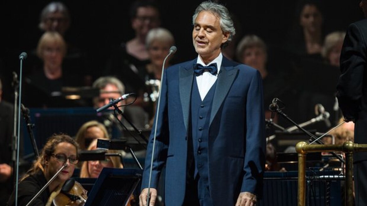 Italian tenor Andrea Bocelli’s struggle with blindness inspires big-screen story