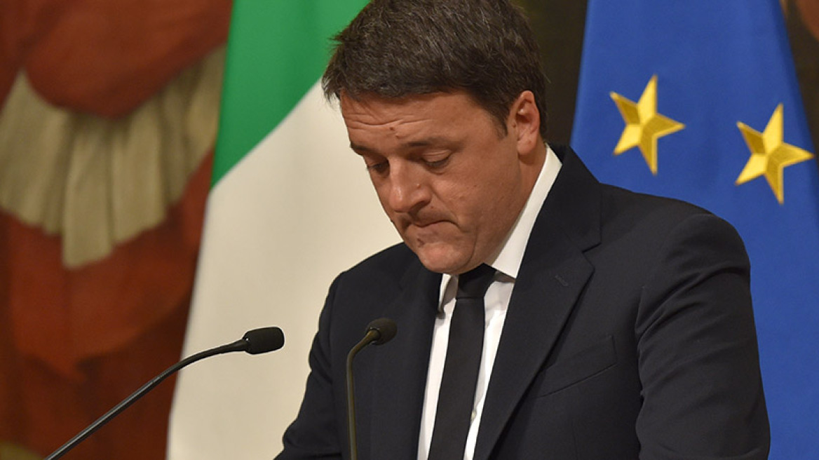 Ιταλία: Παραιτήθηκε και επισήμως ο Ματέο Ρέντσι