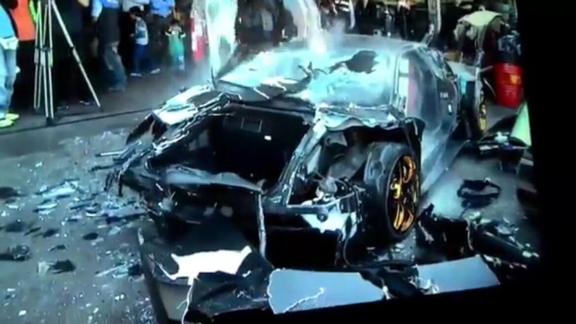 Βίντεο: Οι αρχές της Ταϊβάν κατέστρεψαν Lamborghini για παραδειγματισμό!