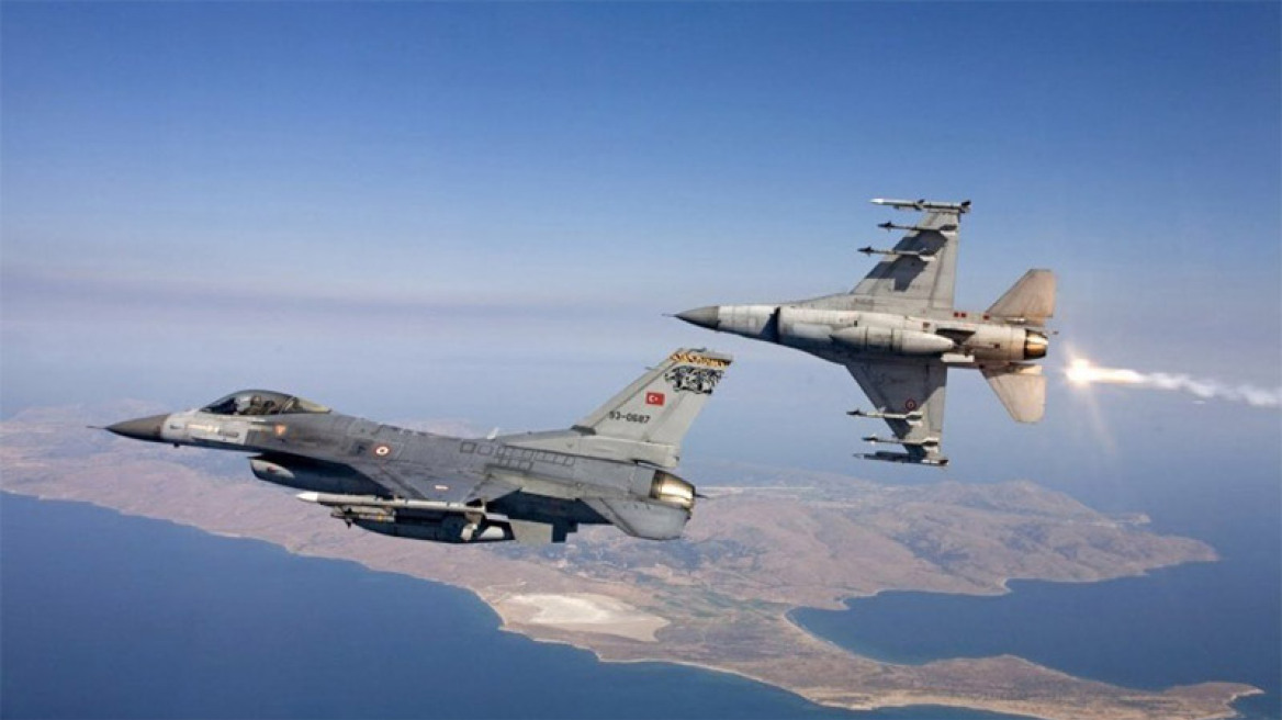 Χαμηλές πτήσεις τουρκικών μαχητικών πάνω από τέσσερα ελληνικά νησιά