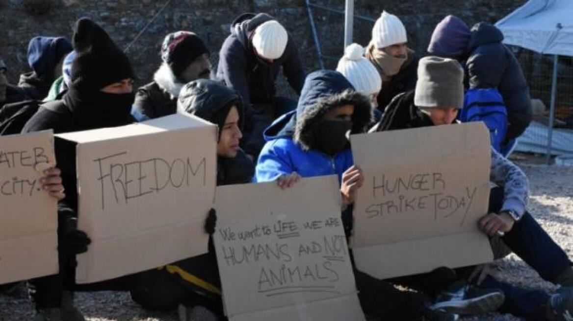 Χίος: Ξεπαγιάζουν οι πρόσφυγες στον καταυλισμό χωρίς θέρμανση 
