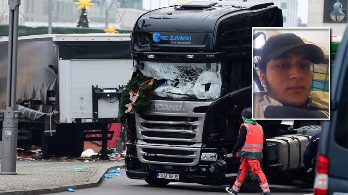 Βερολίνο: 24χρονο Τυνήσιο ψάχνουν για την επίθεση με το φορτηγό
