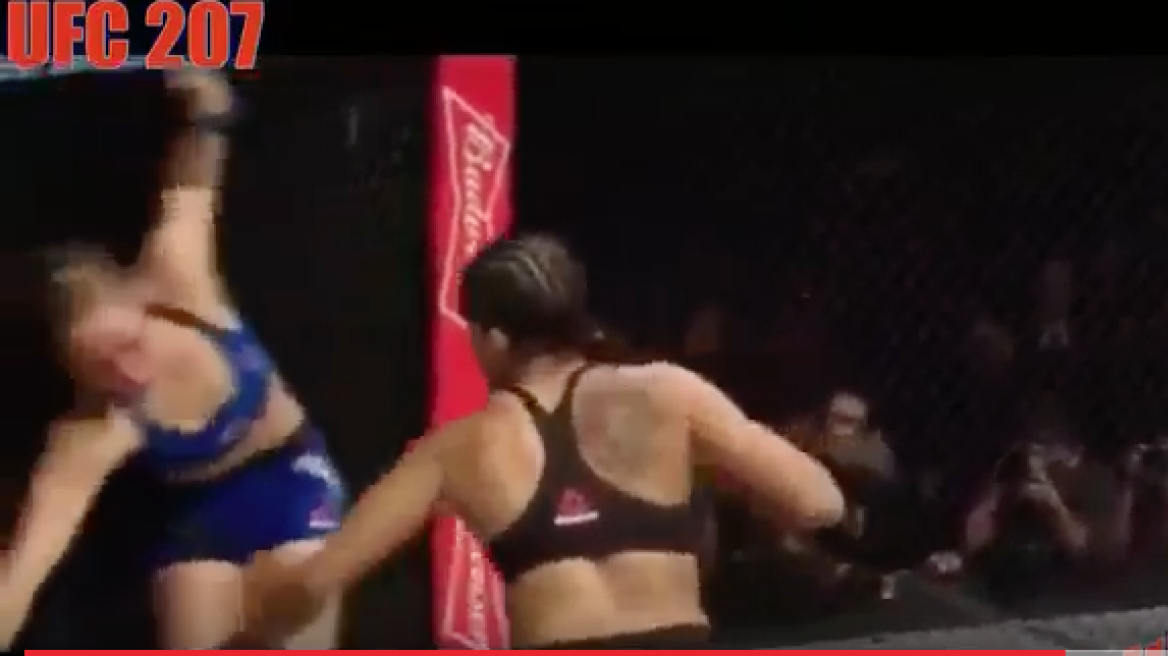 UFC champ Nunes “destroys” Ronda Rousey in 1st rnd (video)