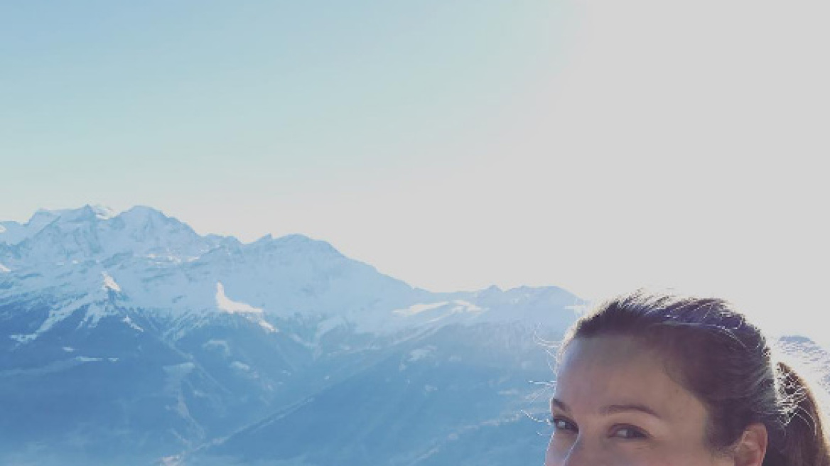 Μαριέττα Χρουσαλά - Λέων Πατίτσας: Πρωτοχρονιά σε θέρετρο της Ελβετίας