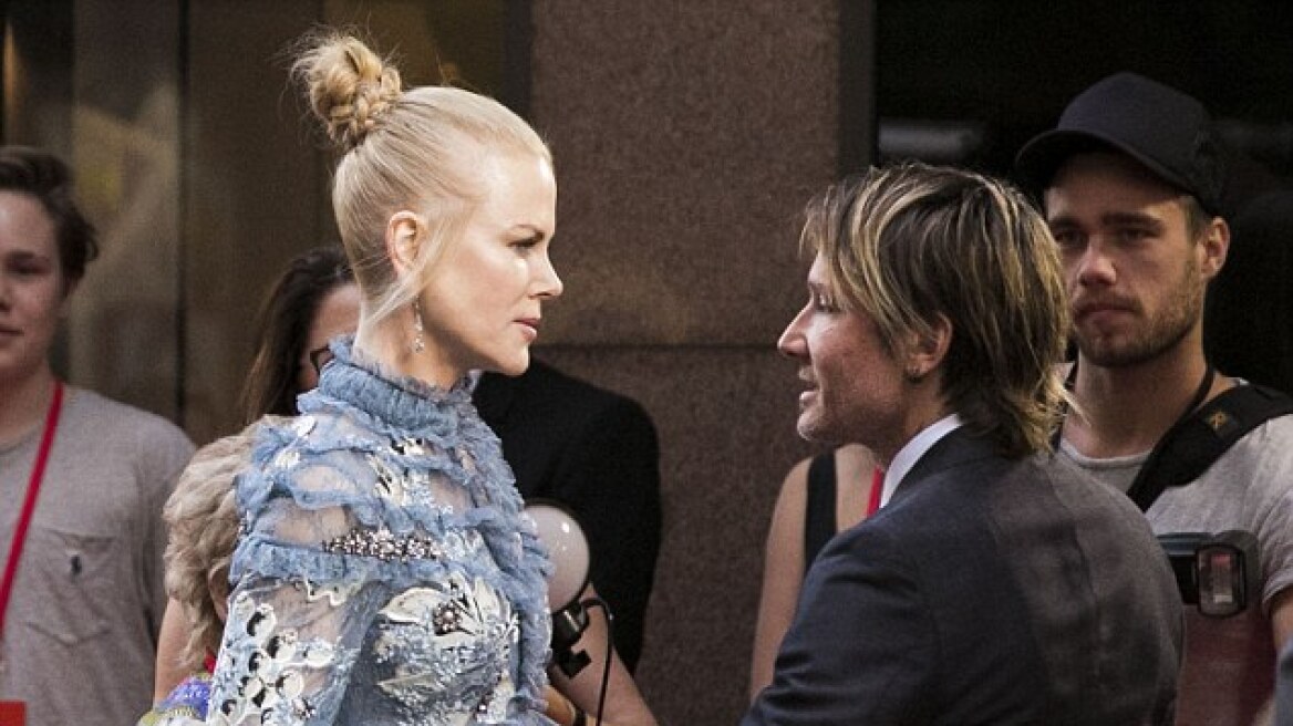 Καβγάς στο κόκκινο χαλί για τη Nicole Kidman και τον σύζυγό της 