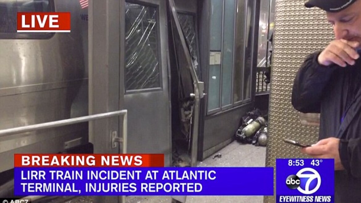 Εκτροχιάστηκε τρένο στο Μπρούκλιν: Εικόνες-σοκ και 108 τραυματίες